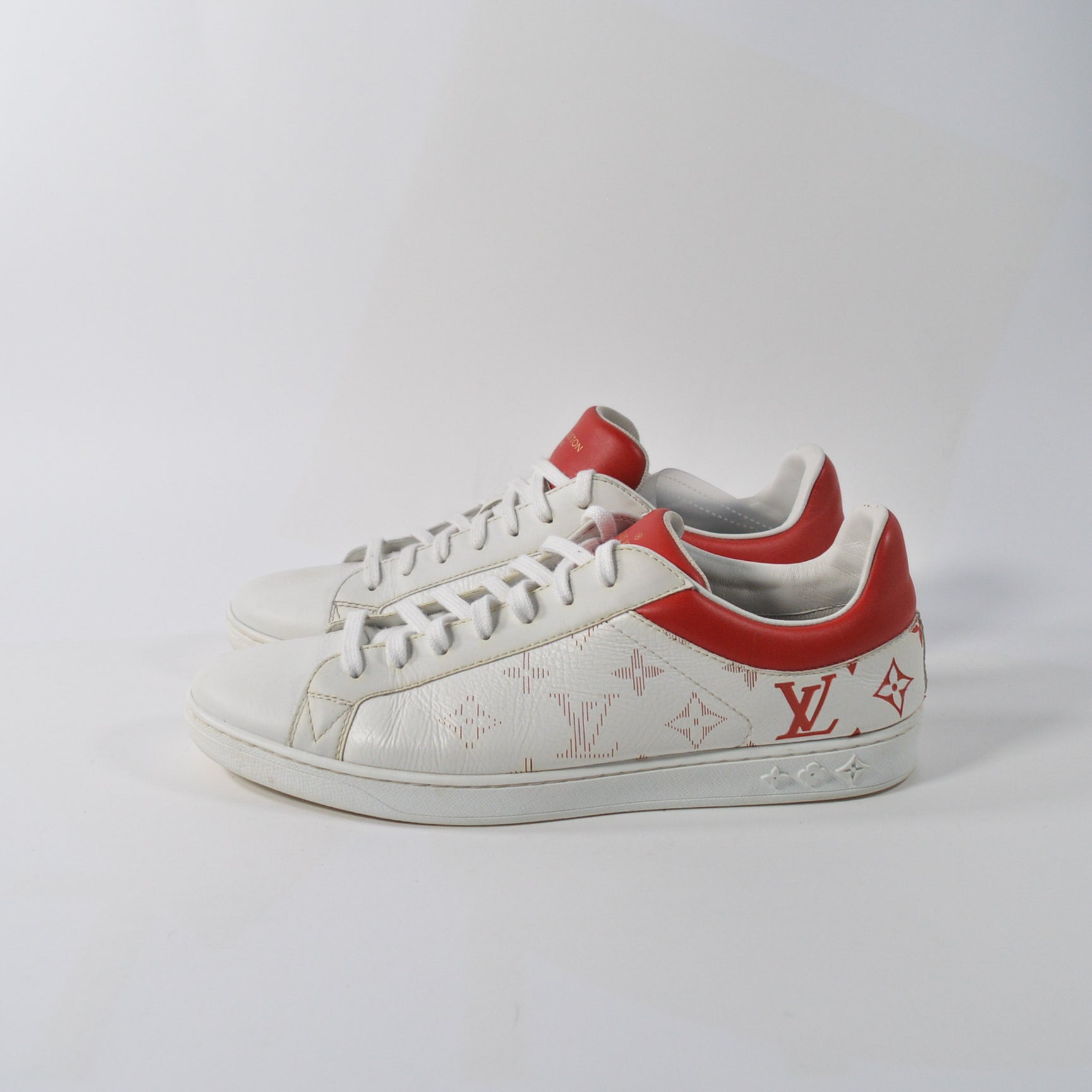 Louis Vuitton 1A8QES Luxembourg Sneaker , White, 8